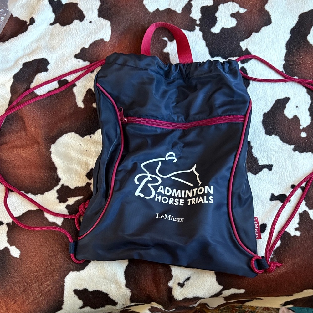 LeMieux Badminton Horse Trials Drawstring Bag